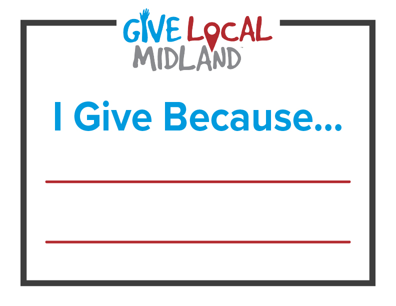 I Give Because Poster