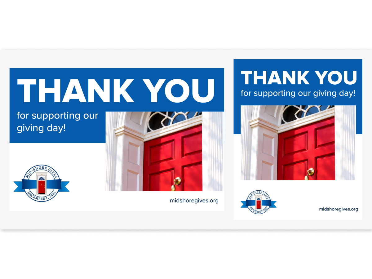 Thank You Postcard and Social Post