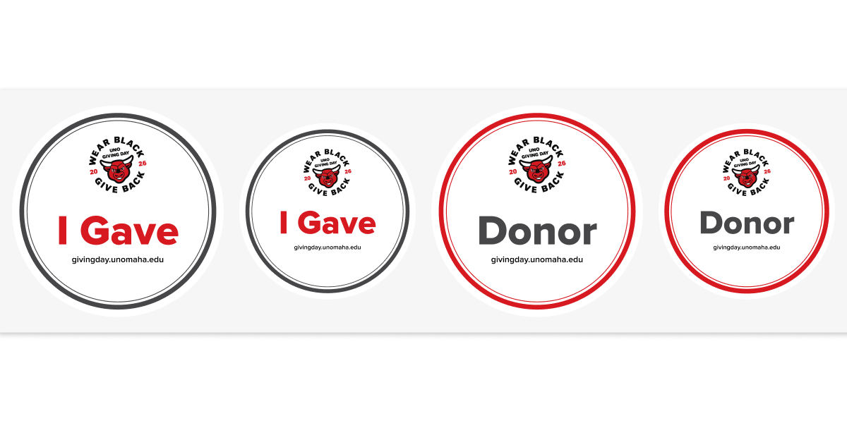 'I Gave' Sticker and Badge