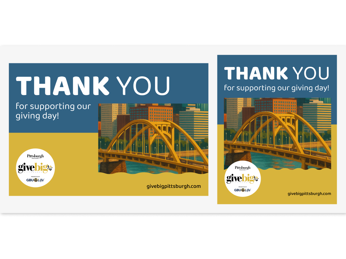 Thank You Postcard and Social Post