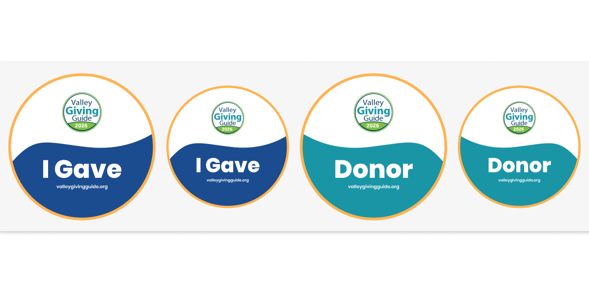'I Gave' Sticker and Badge