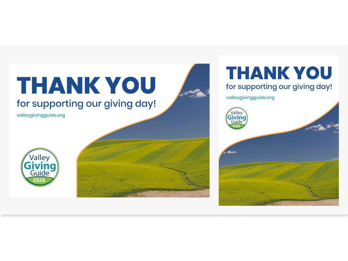 Thank You Postcard and Social Post