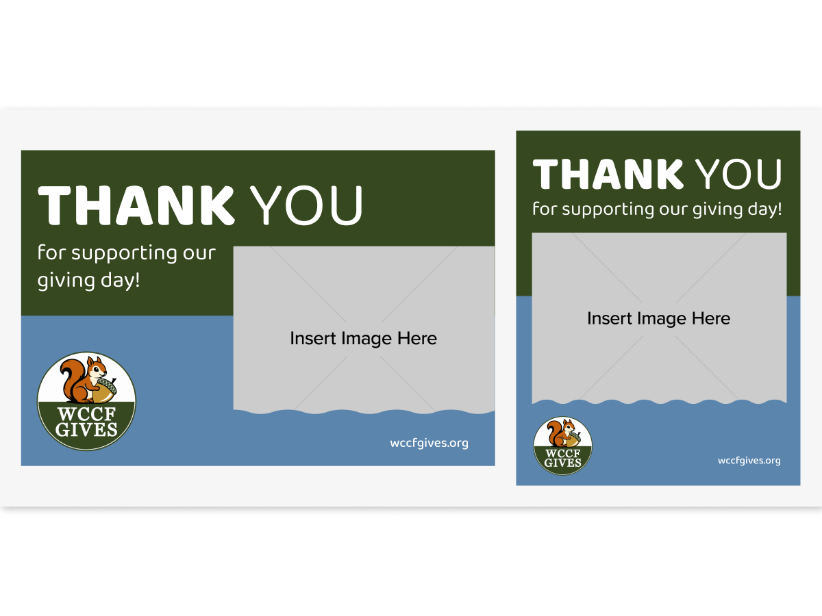 Thank You Postcard and Social Post