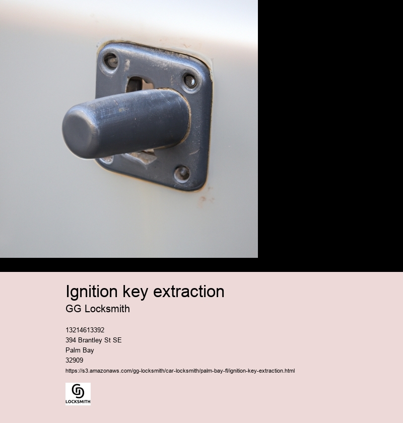 Common reasons for ignition key getting stuck or broken