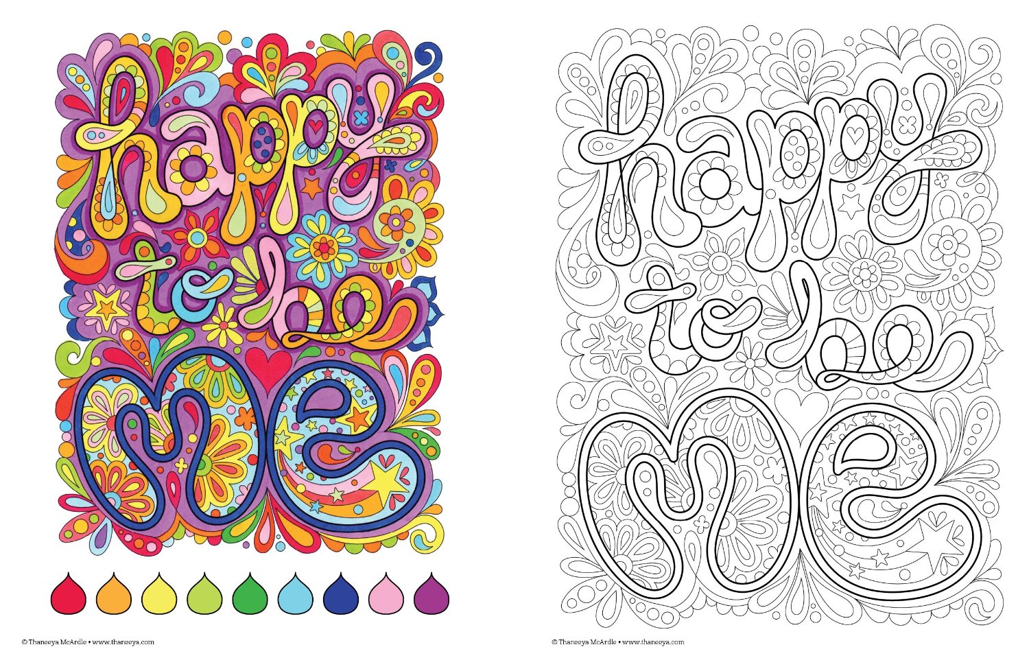 Good Vibes Coloring Book