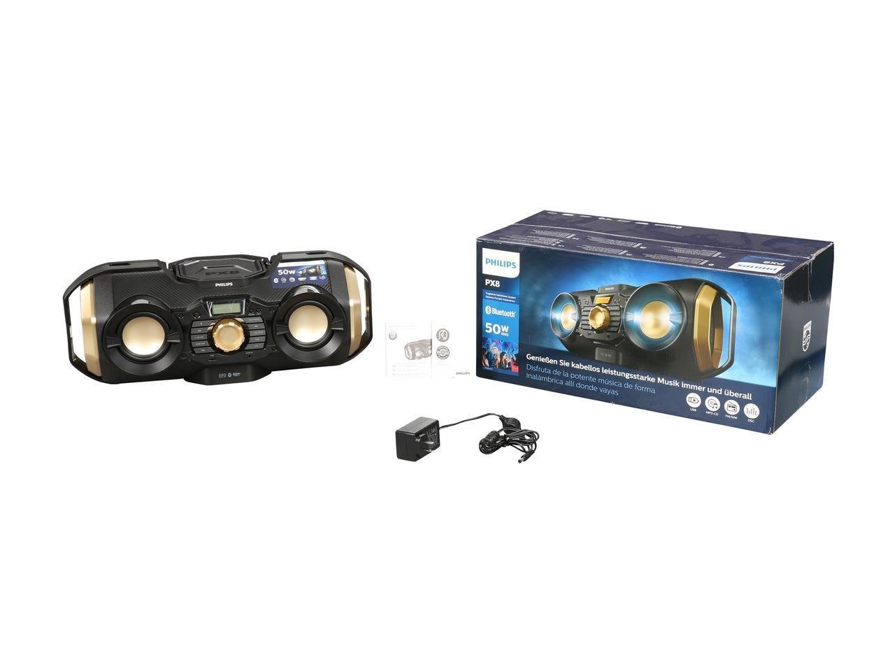 boombox speaker at game