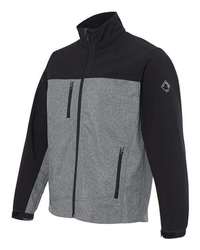 Photo of Motion Soft Shell Jacket - DRI DUCK - Black Heather/ Black - view 2