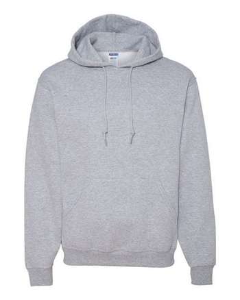 Photo of NuBlend® Hooded Sweatshirt - JERZEES - Athletic Heather - view 3
