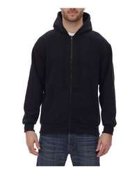 Photo of Full-Zip Hooded Sweatshirt - King Athletics - Black - view 2