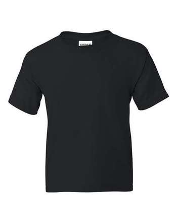 Photo de T-shirt DryBlend® enfants - Gildan - Noir - vue 3