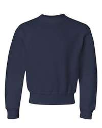 Photo of NuBlend® Youth Crewneck Sweatshirt - JERZEES - J. Navy - view 3