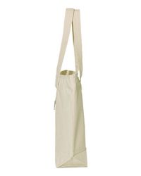 Photo of 19L Zippered Tote - Q-Tees - Natural/ Natural - view 1