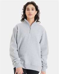 Photo of Powerblend® Quarter-Zip Pullover - Champion - Light Steel - view 6