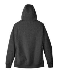 Photo of Zone HydroSport™ Heavyweight Full-Zip Hooded Sweatshirt - Team 365 - Dark Grey Heather - view 1