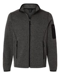 Photo de Veste en polaire zippée complète pour homme Jasper - North End - Black/ Grey - vue 3