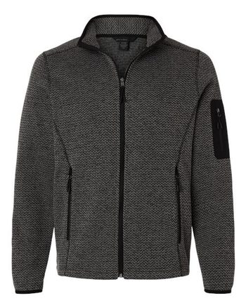 Photo de Veste en polaire zippée complète pour homme Jasper - North End - Black/ Grey - vue 3