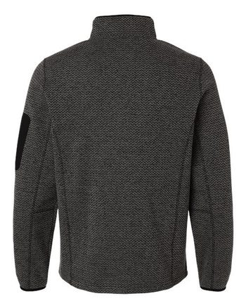 Photo de Veste en polaire zippée complète pour homme Jasper - North End - Black/ Grey - vue 2