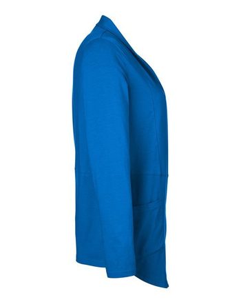 Photo of Women's Raleigh Stretch Cardigan - Devon & Jones - French Blue - view 1