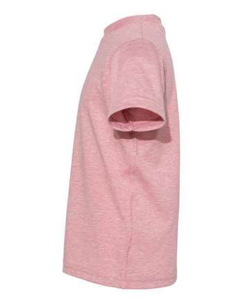 Photo of Toddler Harborside Mélange T-Shirt - Rabbit Skins - Mauvelous Melange - view 1