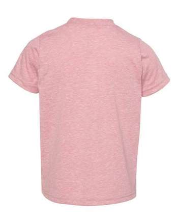 Photo of Toddler Harborside Mélange T-Shirt - Rabbit Skins - Mauvelous Melange - view 2