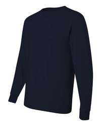 Photo de Dri-Power® T-shirt à manches longues 50/50 - JERZEES - J. Navy - vue 2