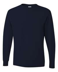 Photo de Dri-Power® T-shirt à manches longues 50/50 - JERZEES - J. Navy - vue 3