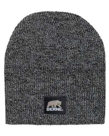 Photo of Heritage Knit Beanie - Berne Apparel - Black/ White - view 1