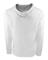 Photo de Hoodie à fermeture éclair complète Laguna - Next Level - White/ Heather Grey - vue 1