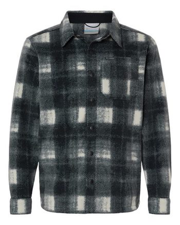 Photo de Men's Steens Mountain™ Veste-chemise Imprimée II - Columbia - Chalk Omblur - vue 3