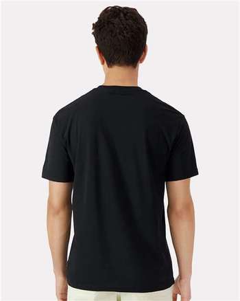 Photo of Light Cotton T-Shirt - Gildan - Black - view 3