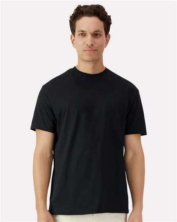 Photo of Light Cotton T-Shirt - Gildan - Black - view 1