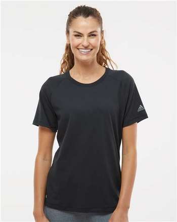 Photo de T-shirt mélangé pour femmes - Adidas - Noir - vue 6