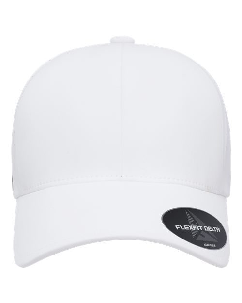 Photo de Delta® Snapback Casquette Perforée - Flexfit - White - vue 3