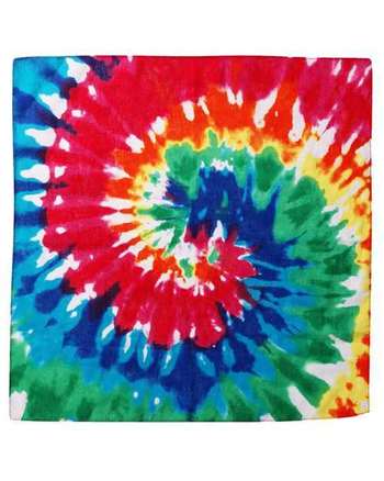 Photo de ValuMask Bandana - Valucap - Rainbow Tie-Dye - vue 2