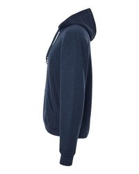 Photo of Ultimate CVC Hooded Sweatshirt - JERZEES - Indigo Heather - view 1