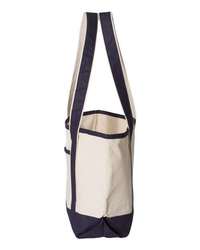 Photo de Tote de Luxe Petite 20L - Q-Tees - Natural/ Navy - vue 1