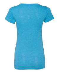 Photo of Women's Triblend Tee - BELLA + CANVAS - Aqua Triblend - view 1