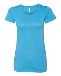 Photo of Women's Triblend Tee - BELLA + CANVAS - Aqua Triblend - view 3