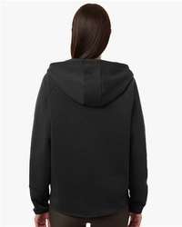 Photo of Women's Unstoppable Fleece Full-Zip - Under Armour - Black/ Black - view 4