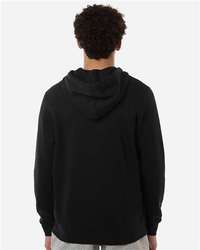 Photo de Men's Icon Fleece Hooded Full-Zip - Under Armour - Black/ White - vue 4