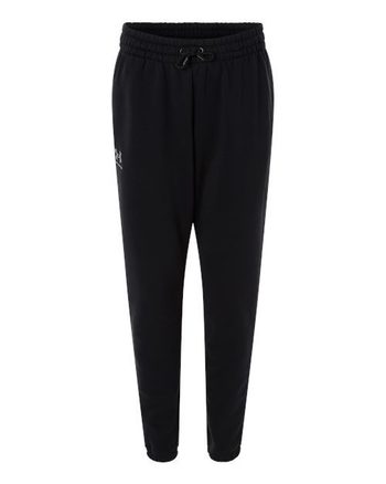 Photo de Joggers en molleton Icon pour hommes - Under Armour - Noir/ Gris Anthracite - vue 3