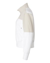 Photo de Pull en Polyester à Fermeture Éclair Écologique pour Femmes - Adidas - Alumine - vue 1