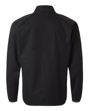 Photo of Men's Ultimate365 Wind Quarter-Zip Pullover - Adidas - Black - view 2