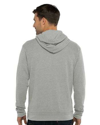 Photo of Laguna Sueded Hoodie - Next Level - Heather Grey - view 2