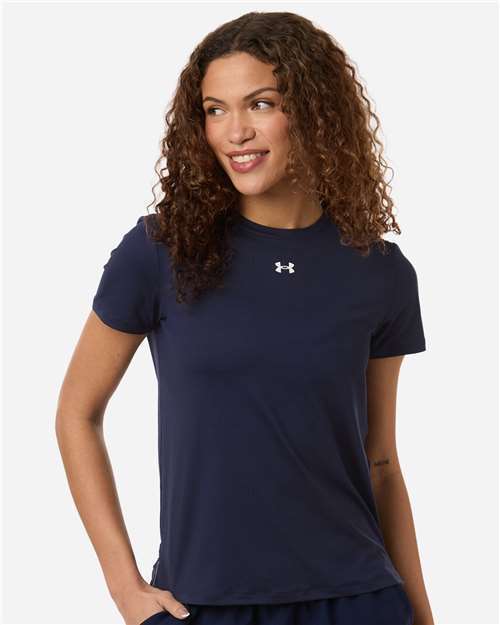 Photo de T-shirt Vanish pour femme - Under Armour - Minuit Marine/ Blanc - vue 6