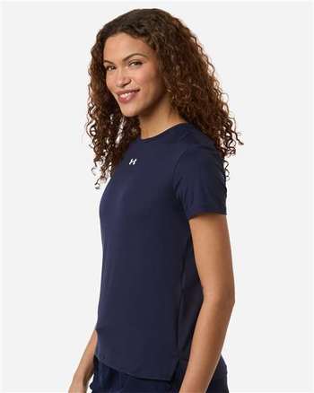 Photo de T-shirt Vanish pour femme - Under Armour - Minuit Marine/ Blanc - vue 5