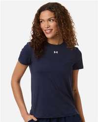Photo de T-shirt Vanish pour femme - Under Armour - Minuit Marine/ Blanc - vue 6