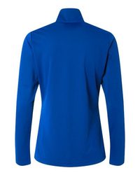 Photo of Women's Lightweight Quarter-Zip Pullover - Adidas - Collegiate Royal - view 2