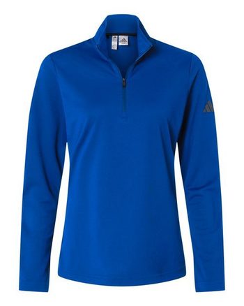 Photo de Pull Femme Léger à Demi-Zip - Adidas - Collegiate Royal - vue 3