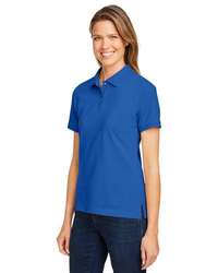 Photo of Women's Cotton Polo - Harriton - True Royal - view 5